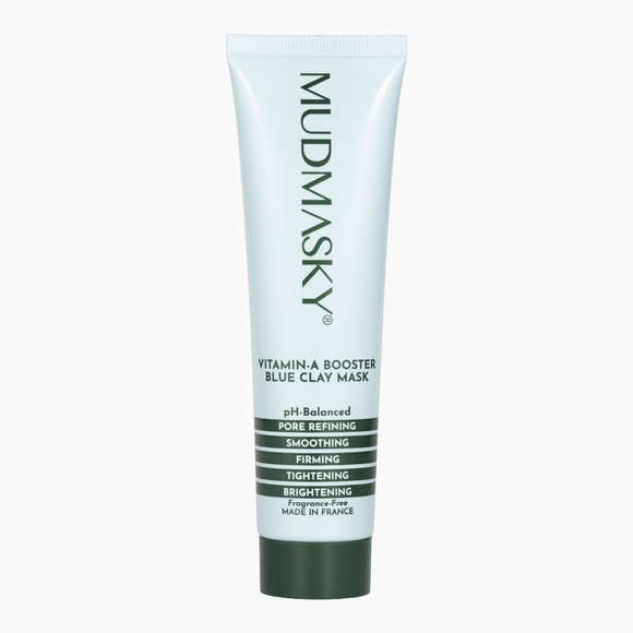 Mudmasky Other - Mudmasky Blue Clay Mask -  Vitamin A Booster, Minimizes pores while brightening